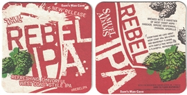 Samuel Adams Rebel IPA Beer Coaster