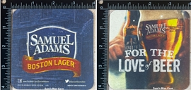 Samuels Adams Boston Lager For the Love Coaster