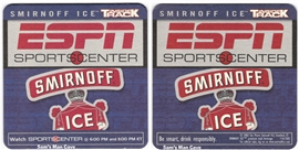 Smirnoff Ice ESPN Coaster