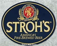 Stroh's American Fire-Brewed Sticker / Decal