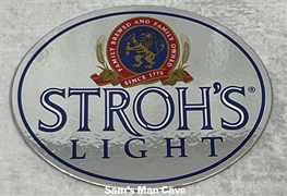 Stroh's Light Sticker / Decal