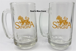 Singha Glass Mug Set