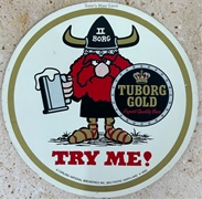 Tuborg Gold Try Me Sticker