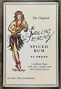 Sailor Jerry Metal Sign