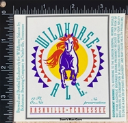 Wildhorse Ale Label