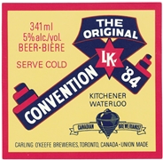 Convention '84 Beer Label