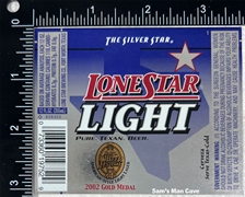 Lone Star Light Label