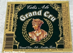 Celis Grand Cru Beer Label