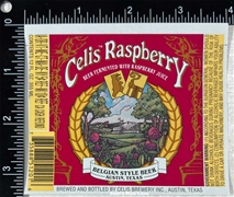 Celis Raspberry Beer Label