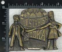 Tolstabush Vodka Belt Buckle