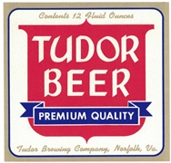 Tudor Beer Premium Quality Beer Label