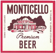 Monticello Premium Label