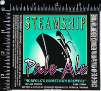 Steamship Pale Ale Label