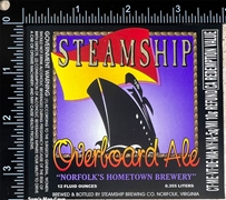 Steamship Overboard Ale Label
