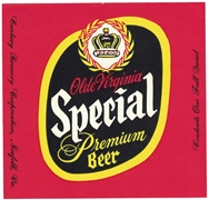 Olde Virginia Special Premium Label