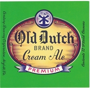 Old Dutch Brand Cream Ale Premium Label