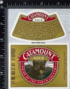 Catamount Gold with neck label Beer Label