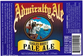 Admiralty Ale Eagles Roost Pale Ale Label