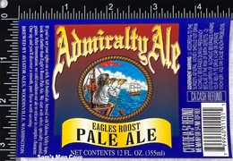 Admiralty Ale Eagles Roost Pale Ale Label