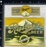 Rainier Pale Beer Label
