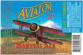 Aviator Ale Harvest Ales Beer Label