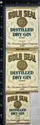 Gold Seal Distilled Dry Gin Label Set