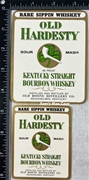Old Hardesty Whiskey Label Set