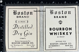 Boston Brand Label Set