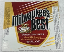 Milwaukee's Best Beer Label