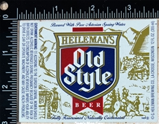 Old Style Beer Label