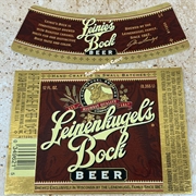 Leinenkugel's Bock Beer Label with neck