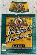 Leinenkugel's Northwoods Lager Label with neck