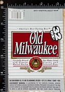 Old Milwaukee  Beer Label