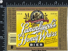 Leinenkugel's Honey Weiss Bier Label