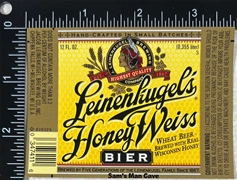 Leinenkugel's Honey Weiss Bier Label