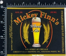 Mickey Finn's Wheat Ale Label