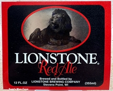 Lionstone Red Ale Label