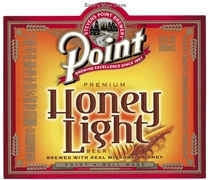 Point Honey Light Beer Label