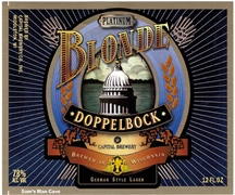 Capital Brewery Blonde Doppelbock Beer Label