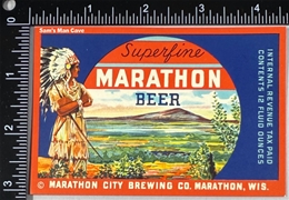 Marathon Superfine Beer IRTP Label