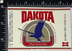 Dakota Beer Label by Miller