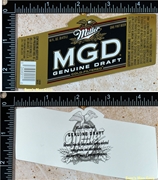 MGD Beer Label