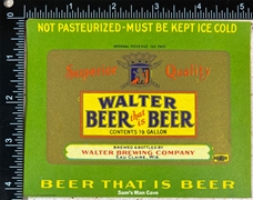 Walter Beer that is Beer IRTP Label