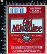 Old Milwaukee NA Beer Label