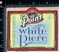 Point White Biere Label