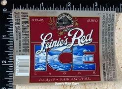 Leinie's Red Ice Beer Label