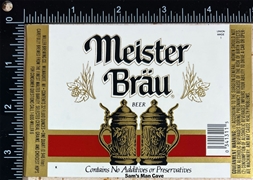 Meister Brau Beer Label