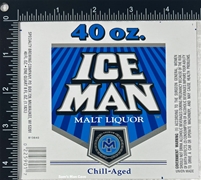 Ice Man Malt Liquor Label