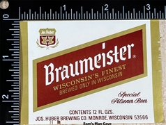 Braumeister Beer Label