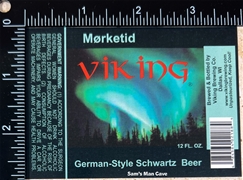 Viking Morketid Beer Label